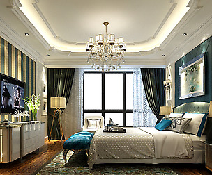 Stylish bedroom complete 129