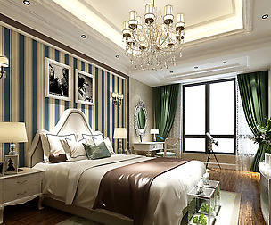Stylish bedroom complete 132