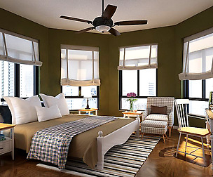 Stylish bedroom complete 136