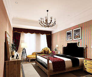 Stylish bedroom complete 137