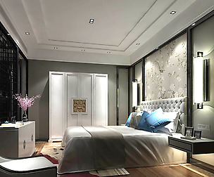 Stylish bedroom complete 161