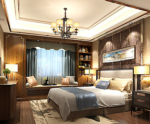 Stylish bedroom complete 173