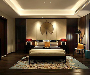 Stylish bedroom complete 174