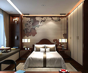 Stylish bedroom complete 178