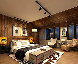 Stylish bedroom complete 190
