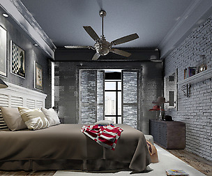 Stylish bedroom complete 191