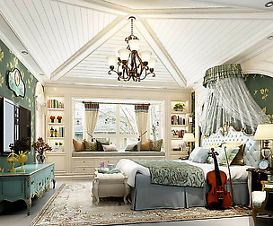 Stylish bedroom complete 197