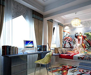 Stylish bedroom complete 201