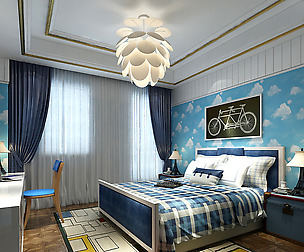 Stylish bedroom complete 213