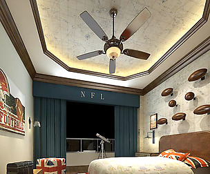Stylish bedroom complete 216