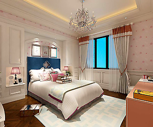 Stylish bedroom complete 218