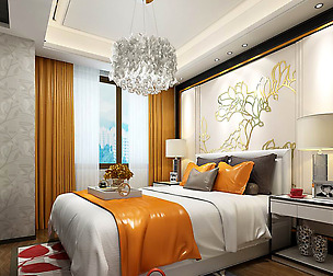 Stylish master bedroom design  06