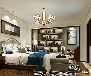 Stylish master bedroom design  10