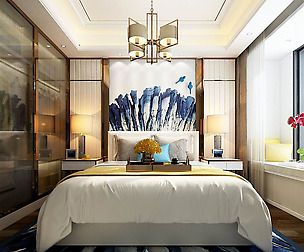 Stylish master bedroom design  11