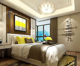 Stylish master bedroom design  15