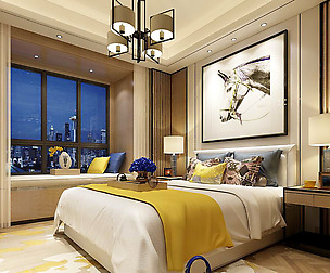 Stylish master bedroom design  16