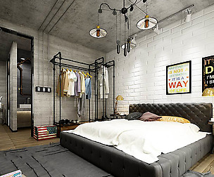 Stylish master bedroom design  25
