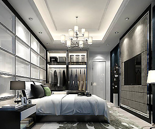 Stylish master bedroom design  29
