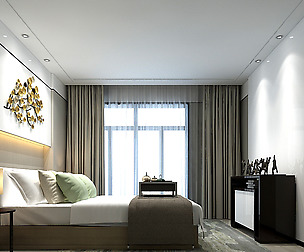 Stylish master bedroom design  38
