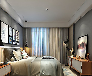 Stylish master bedroom design  42