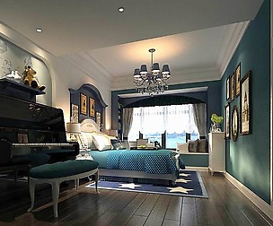 Stylish master bedroom design  45