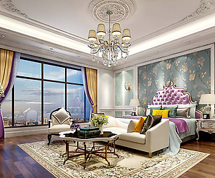 Stylish master bedroom design  47