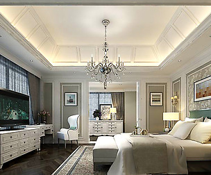 Stylish master bedroom design  49