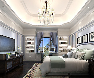 Stylish master bedroom design  50