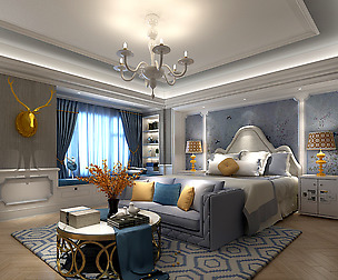 Stylish master bedroom design  54