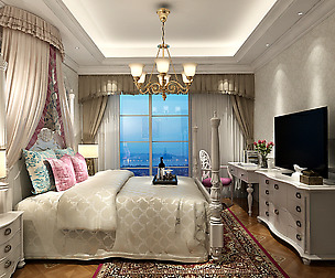 Stylish master bedroom design  56
