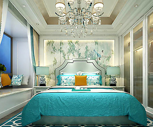 Stylish master bedroom design  57