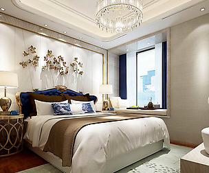 Stylish master bedroom design  59