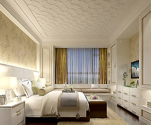Stylish master bedroom design  61