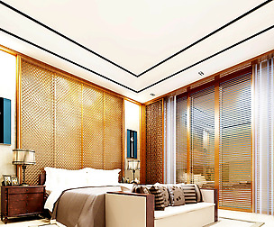 Stylish master bedroom design  63