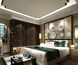 Stylish master bedroom design  64