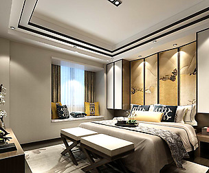 Stylish master bedroom design  65
