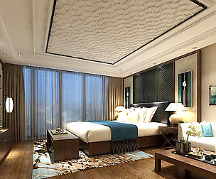 Stylish master bedroom design  67
