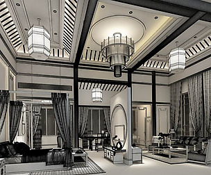 Stylish master bedroom design  75