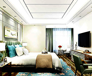 Stylish master bedroom design  83