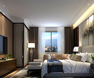 Stylish master bedroom design  89