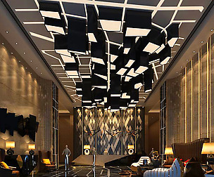 Hotel Luxury restaurant 01