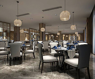 Hotel Luxury restaurant 03