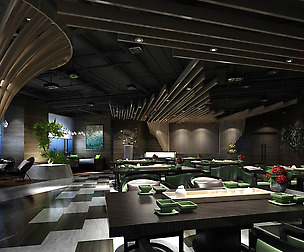 Hotel Luxury restaurant 04