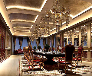 luxury large hotel restaurant 14