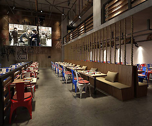 Restaurant teahouse cafe drinks clubhouse 01