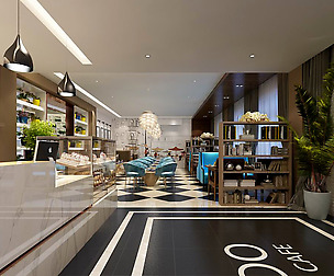 Restaurant teahouse cafe drinks clubhouse 03
