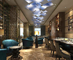 Restaurant teahouse cafe drinks clubhouse 06