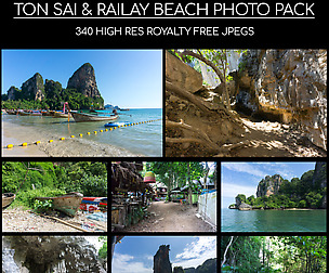 Ton Sai & Railey Beach, Thailand - Photo Pack
