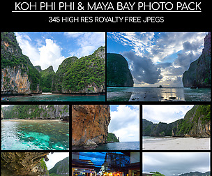 Koh Phi Phi & Maya Bay, Thailand - Photo Pack