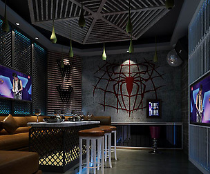 party bar ktv sauna design complete 45